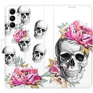 iSaprio flip pouzdro Crazy Skull pro Samsung Galaxy A04s - Phone Cover