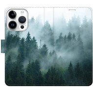 iSaprio flip pouzdro Dark Forest pro iPhone 15 Pro - Phone Cover