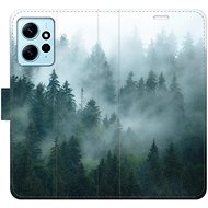 iSaprio flip pouzdro Dark Forest pro Xiaomi Redmi Note 12 5G - Phone Cover