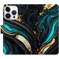 iSaprio flip case Dark Paint for iPhone 15 Pro - Phone Cover