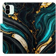 iSaprio flip pouzdro Dark Paint pro Xiaomi Redmi A1 / A2 - Phone Cover