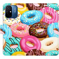iSaprio flip pouzdro Donuts Pattern 02 pro Xiaomi Redmi 12C - Phone Cover