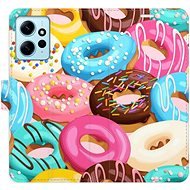 iSaprio flip puzdro Donuts Pattern 02 pre Xiaomi Redmi Note 12 5G - Kryt na mobil