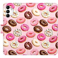 iSaprio flip pouzdro Donuts Pattern 03 pro Samsung Galaxy A04s - Phone Cover