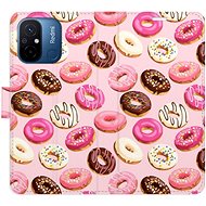iSaprio flip pouzdro Donuts Pattern 03 pro Xiaomi Redmi 12C - Phone Cover