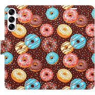 iSaprio flip pouzdro Donuts Pattern pro Samsung Galaxy A14 / A14 5G - Phone Cover