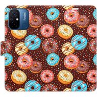 iSaprio flip pouzdro Donuts Pattern pro Xiaomi Redmi 12C - Phone Cover