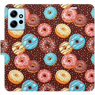 iSaprio flip pouzdro Donuts Pattern pro Xiaomi Redmi Note 12 5G - Phone Cover