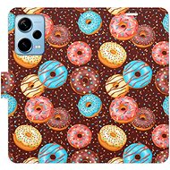 iSaprio flip pouzdro Donuts Pattern pro Xiaomi Redmi Note 12 Pro+ 5G - Phone Cover