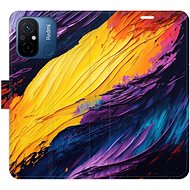 iSaprio flip pouzdro Fire Paint pro Xiaomi Redmi 12C - Phone Cover