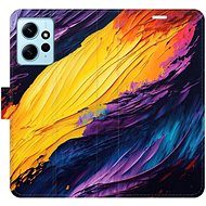 iSaprio flip pouzdro Fire Paint pro Xiaomi Redmi Note 12 5G - Phone Cover