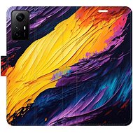 iSaprio flip pouzdro Fire Paint pro Xiaomi Redmi Note 12S - Phone Cover
