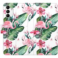 iSaprio flip pouzdro Flamingos Pattern pro Samsung Galaxy A04s - Phone Cover