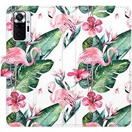 iSaprio flip pouzdro Flamingos Pattern pro Xiaomi Redmi Note 10 Pro - Phone Cover