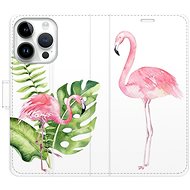 iSaprio flip pouzdro Flamingos pro iPhone 15 Pro - Phone Cover