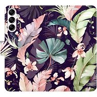 iSaprio flip pouzdro Flower Pattern 08 pro Samsung Galaxy A14 / A14 5G - Phone Cover