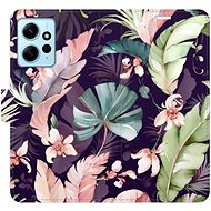iSaprio flip pouzdro Flower Pattern 08 pro Xiaomi Redmi Note 12 5G - Phone Cover
