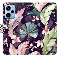 iSaprio flip pouzdro Flower Pattern 08 pro Xiaomi Redmi Note 12 Pro+ 5G - Phone Cover