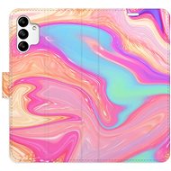 iSaprio flip pouzdro Abstract Paint 07 pro Samsung Galaxy A04s - Phone Cover