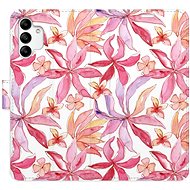 iSaprio flip pouzdro Flower Pattern 10 pro Samsung Galaxy A04s - Phone Cover