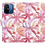 iSaprio flip pouzdro Flower Pattern 10 pro Xiaomi Redmi 12C - Phone Cover