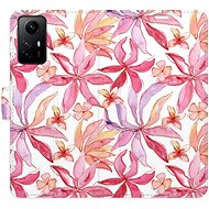iSaprio flip pouzdro Flower Pattern 10 pro Xiaomi Redmi Note 12S - Phone Cover