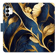 iSaprio flip pouzdro GoldBlue pro Samsung Galaxy A04s - Phone Cover