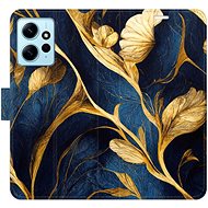 iSaprio flip pouzdro GoldBlue pro Xiaomi Redmi Note 12 5G - Phone Cover
