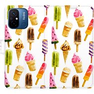 iSaprio flip pouzdro Ice Cream Pattern pro Xiaomi Redmi 12C - Phone Cover