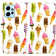 iSaprio flip pouzdro Ice Cream Pattern pro Xiaomi Redmi Note 12 5G - Phone Cover