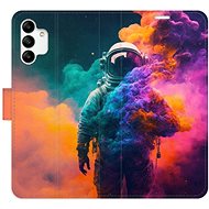 iSaprio flip pouzdro Astronaut in Colours 02 pro Samsung Galaxy A04s - Phone Cover