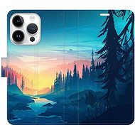 iSaprio flip pouzdro Magical Landscape pro iPhone 15 Pro - Phone Cover