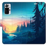 iSaprio flip pouzdro Magical Landscape pro Xiaomi Redmi Note 10 Pro - Phone Cover