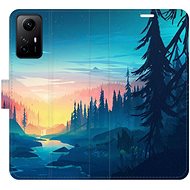 iSaprio flip pouzdro Magical Landscape pro Xiaomi Redmi Note 12S - Phone Cover