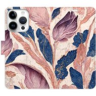 iSaprio flip pouzdro Old Leaves 02 pro iPhone 15 Pro - Phone Cover