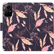 iSaprio flip case Ornamental Flowers 02 for Xiaomi Redmi Note 12S - Phone Cover