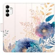 iSaprio flip pouzdro Ornamental Flowers 03 pro Samsung Galaxy A04s - Phone Cover