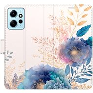 iSaprio flip case Ornamental Flowers 03 for Xiaomi Redmi Note 12 5G - Phone Cover