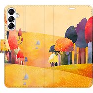 iSaprio flip case Autumn Forest for Samsung Galaxy A14 / A14 5G - Phone Cover