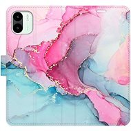 iSaprio flip pouzdro PinkBlue Marble pro Xiaomi Redmi A1 / A2 - Phone Cover