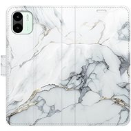 iSaprio flip pouzdro SilverMarble 15 pro Xiaomi Redmi A1 / A2 - Phone Cover