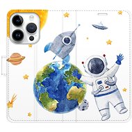 iSaprio flip pouzdro Space 06 pro iPhone 15 Pro - Phone Cover