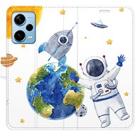 iSaprio flip pouzdro Space 06 pro Xiaomi Redmi Note 12 Pro+ 5G - Phone Cover