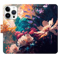 iSaprio flip pouzdro Spring Flowers pro iPhone 15 Pro - Phone Cover