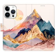 iSaprio flip pouzdro Beautiful Mountains pro iPhone 15 Pro - Phone Cover