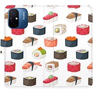 iSaprio flip pouzdro Sushi Pattern 02 pro Xiaomi Redmi 12C - Phone Cover