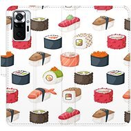 iSaprio flip pouzdro Sushi Pattern 02 pro Xiaomi Redmi Note 10 Pro - Phone Cover