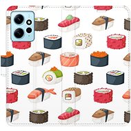 iSaprio flip pouzdro Sushi Pattern 02 pro Xiaomi Redmi Note 12 5G - Phone Cover