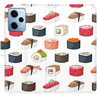 iSaprio flip pouzdro Sushi Pattern 02 pro Xiaomi Redmi Note 12 Pro 5G / Poco X5 Pro 5G - Phone Cover
