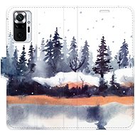 iSaprio flip pouzdro Winter 02 pro Xiaomi Redmi Note 10 Pro - Phone Cover